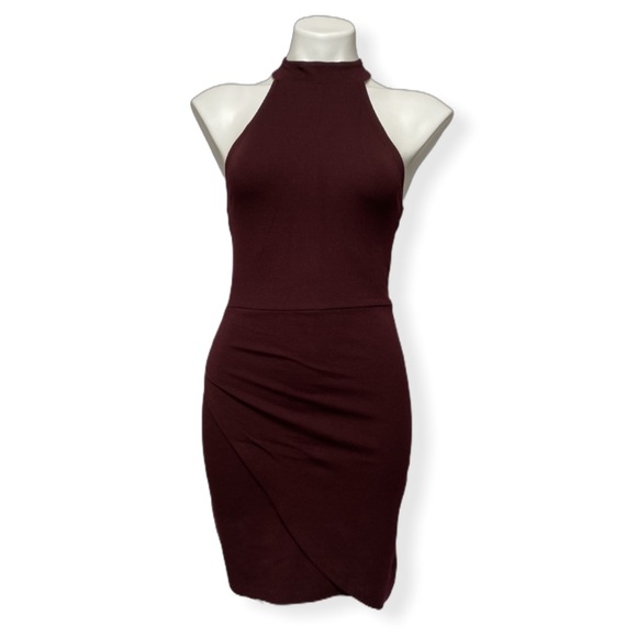 Forever 21 Dresses & Skirts - Forever 21 Asymmetrical Bodycon Mini Choker Dress Forever 21 Dresses & Skirts - Forever 21 Asymmetrical Bodycon Mini Choker Dress